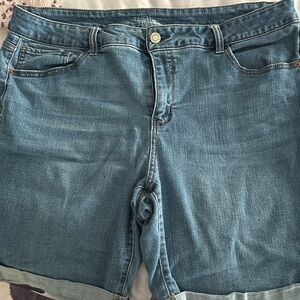 Denim Blue Women's Shorts